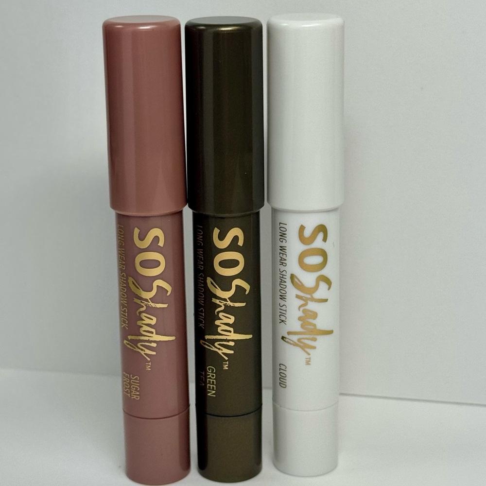 Belle Beauty So Shady - Long Wear Shadow Stick Set - Sugar, Green Tea & Cloud